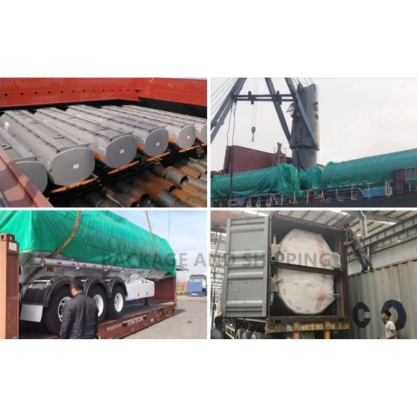 Insulated Asphalt Bitumen Carbon Steel Tank Trailer