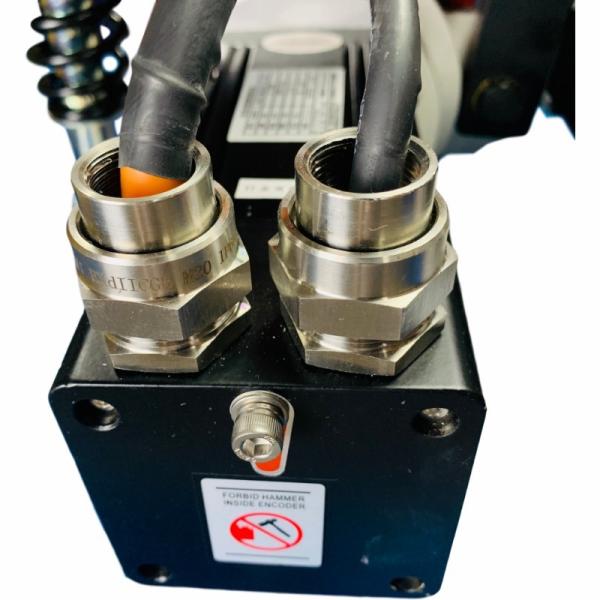 Aluminum Alloy 750W Motor Robot Drive Wheels Shock Absorption IP67