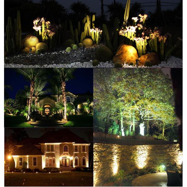 Adjustable Outdoor Lawn Lights 5w , Ground Spike Lights 50000h Working Lifetime