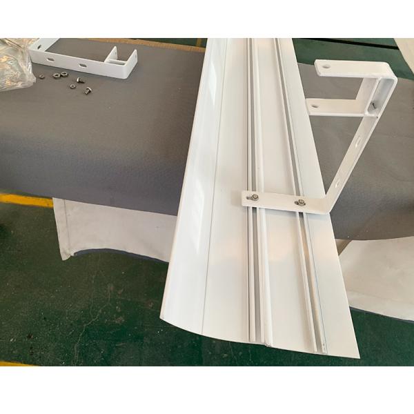 Half Box Telescopic Window Awning Mounting Brackets Steel