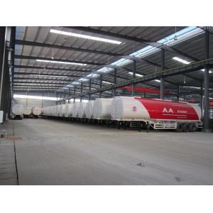 40 Ton Oil Tank Fuel Delivery Truck Semi Trailer 50000 Liters With Three Axle