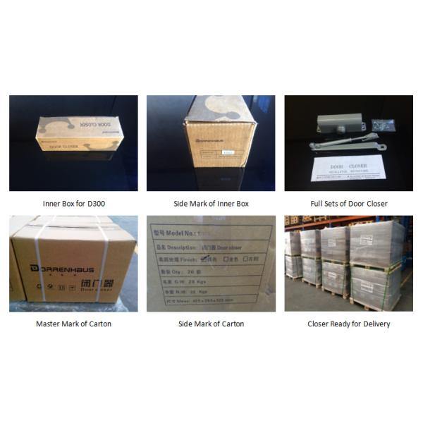 Soft Residential Interior Door Closers D300 Auto Closing Max Width 950mm