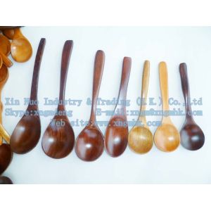 Wooden spoon, wooden scoop, wooden soup spoon, wooden children spoon