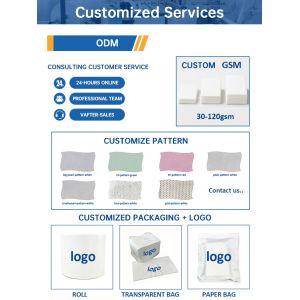 Disposable Face Towels, Biodegradable Facial Cleansing Towels, Ultra Soft &