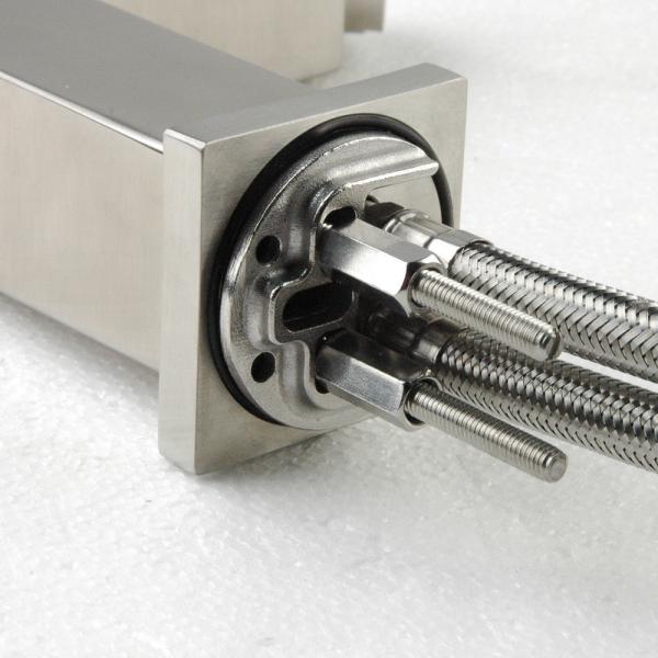 2016 Watermark standerd stainless steel sink mixer square basin faucet