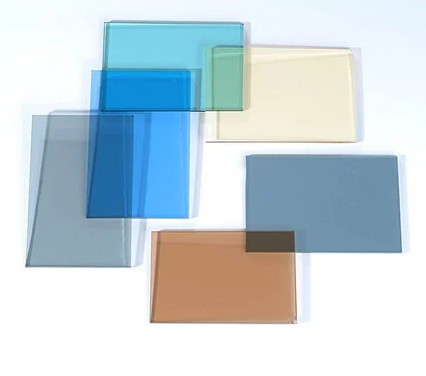 Grey Green Golden Dark Blue Black Tinted Float Glass 3-20mm