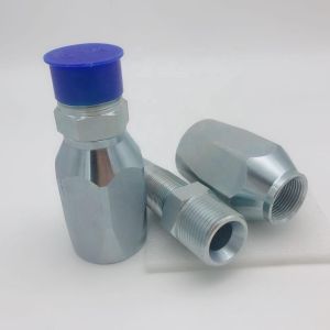 Water NPT Male 3/4" Reusable Hose Fittings