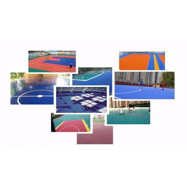 Multi-Field Removable PP Interlocking Sports Tiles No Toxic Surface flooring