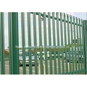 Cheap Hot Dipped Galvanised Steel Security Fencing , Palisade Security Fence wholesale