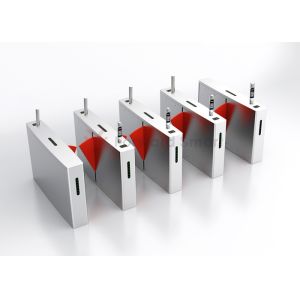 Buy cheap Flap Swing QR Reader Anti Pinch Access Control Turnstile from wholesalers