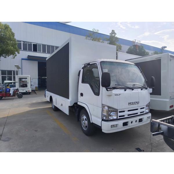 Japanese Brand Isuzu Mobile Led Truck Advertising P3 P4 P5 Small LED Mobile Led Display Trailer