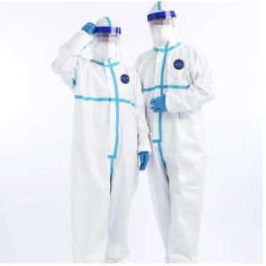 Buy cheap Health / Household Full Body Disposable Coveralls , White Medical Disposable from wholesalers