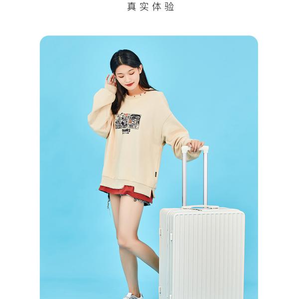 888 Luggage New Model Luggage Case Durable College Student Trolley Suitcase Multi-Directional Wheels Travel Case Carry-On with Combination Lock hard