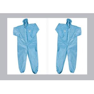 Unisex Polypropylene Disposable Coveralls Fluid Resistant No Stimulus To Skin