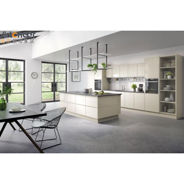 Mail Packing Wood Melamine Modern Furniture Kitchen Cabinet with E0 Grade Material