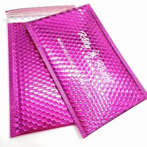China Waterproof Recyclable Shiny Padded Envelopes , Multipurpose Metallic Bubble Bags on sale