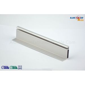 Buy cheap Electrophoresis Aluminium Extruded Profile Silver Windows Frame Furniture from wholesalers