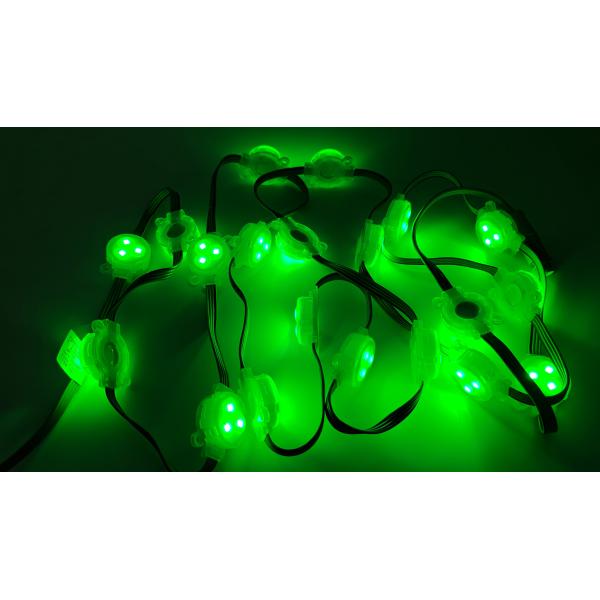 RGB LED Pixel Lights Outdoor Waterproof IP67 Permanent Christmas Holiday Lights For House DC12V Led Point Lights