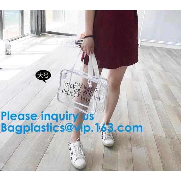 Oem Rope Handle Pvc Quilt Bag With Factory Prices, Handle Elegant Edging Purple Woven Zipper Bag With Handle Quilt