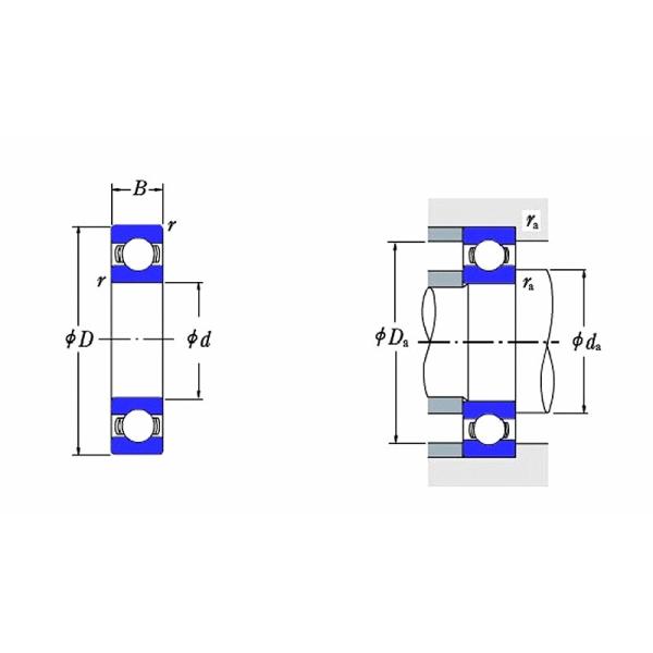 6018 Hybrid Ceramic Ball Bearings High Temperature Resistant 90*140*24 mm