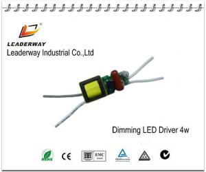 Cheap 4W Dimmable LED Driver with excllent dimming and small size for E14 wholesale