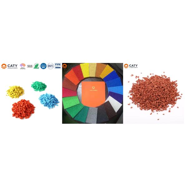 Anti UV Sports Running Track Soundproof EPDM Rubber Granules China Running Track Installation Factories