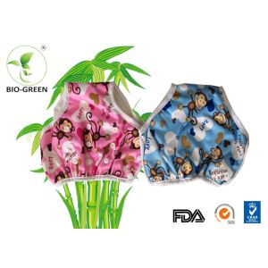 Side Snap Design Bamboo Training Pants , Softness Gentle Reusable Potty Training