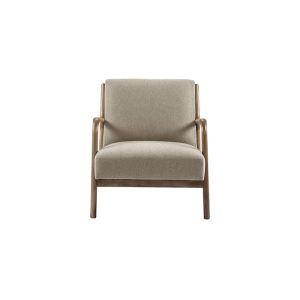 Simple Design Relaxing Single Sofa Antique Hotel Furniture Wood Armchair