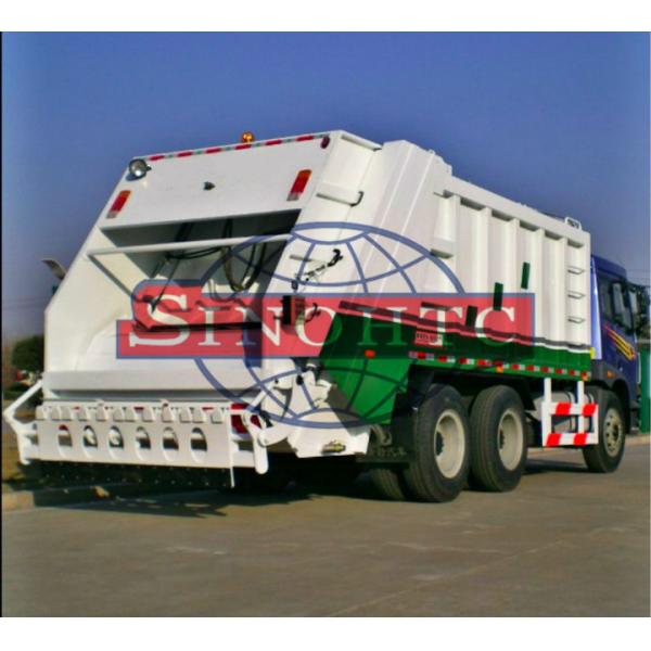 20 Tons Garbage Compactor Truck 6x4 Right Hand Driving 18 - 20m3 Volume