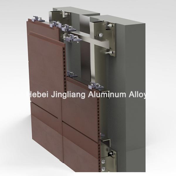 Quality 20mm Thickness Terracotta Facade Support System for sale