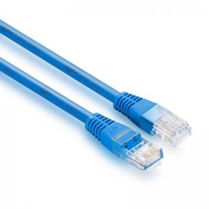 Cheap Customized Logo Colo Cat 5e Internet Cable / Cat 5e Data Cable 10m 20m wholesale