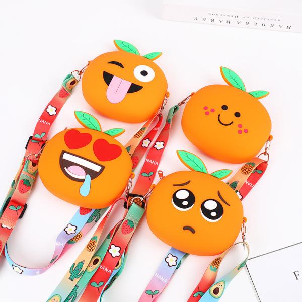 Silicone Mini Coin Purse Shoulder Bag Cartoon Kids Purse For Children'S Handbags Shoulder Bag For Toddler Little Girls