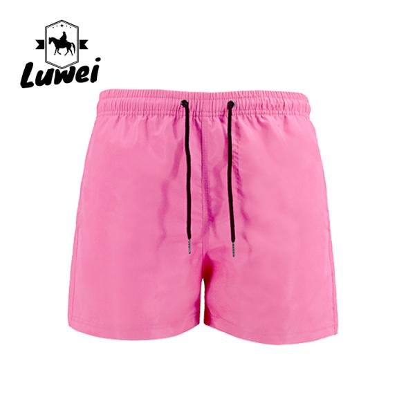 Polyester Gym Workout Shorts Training Running Jogger Summer Shorts With Pocket