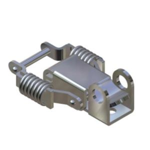 China Shockproof 304 Spring Damping Draw Latches Spring Loaded Toggle Latch on sale