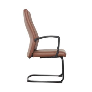 25mm Tube Real Leather Fabric Executive Office Chair Furniture ODM