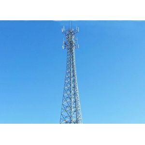 Buy cheap Silver Hot Dip Galvanized Steel Tower , Communication Metal Towers from wholesalers