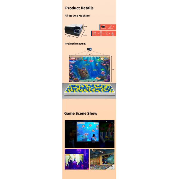 3D Interactive Wall Projection Game Laser Projector Games On Wall