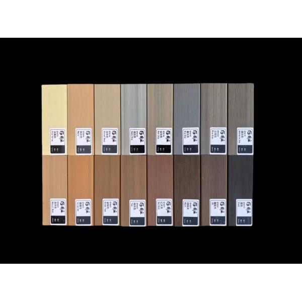 Natural Material Eco-Friendly Enginnnering Fence Composite Fencing Exterior UV-Resistant Waterproof WPC Panel