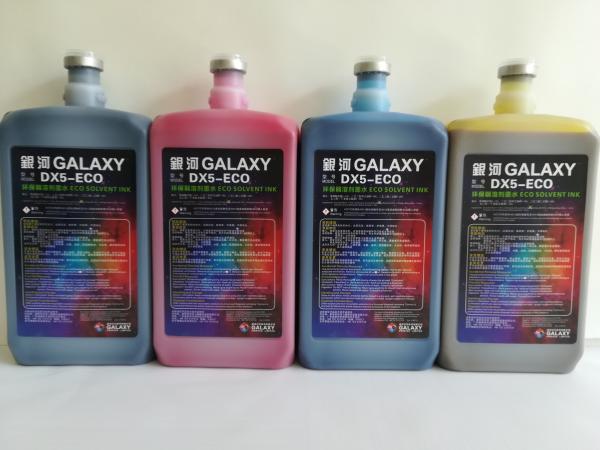 Galaxy Eco Solvent Ink Fit Dx4 Dx5 Dx7 Printer Head Passed SGS Testing
