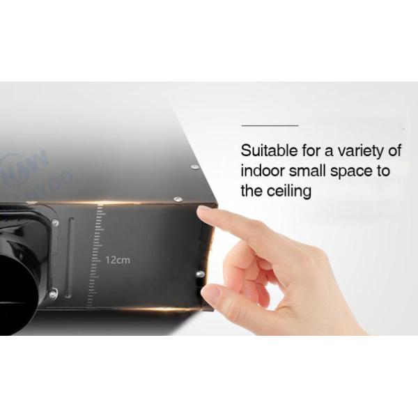 Small Ultra Thin 120CMH 100mm Ventilation Duct Fan