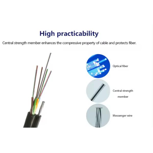 Wholesale 72 core Armored GYTC8S Cable single mode fiber Fig8 Fiber Optic Cable