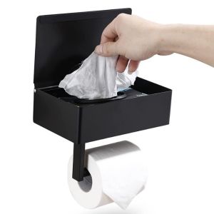 China Wall Mounted Stainless Steel Toilet Paper Holder For Bathroom on sale