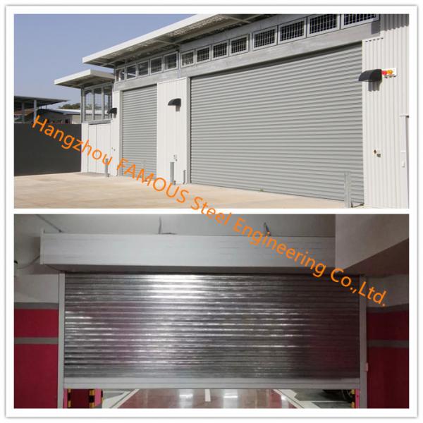 Quality Fire Prevention Motorized Folding Doors American Standard Fire Resistance Steel Sliding Door for sale