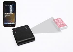 China Foldable Man’s Leather Wallet Cameras for Poker Analyzer System on sale