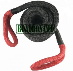 Cheap Superb weaving technology manufacture offroad recovery Kinetic snatch straps car towing strap wholesale