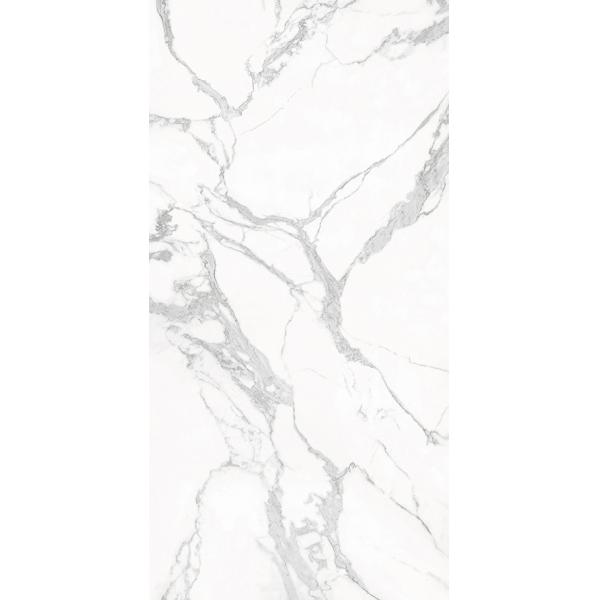 64"*128"Elegant Indoor Porcelain Tiles White Marble Tiles White Rustic Wall Tiles For Wall And Floors Glazed Marble Tile