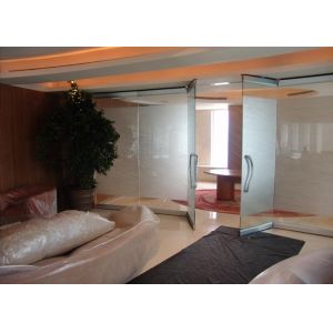 Cheap 10MM Tempered Glass Panels For Walls , Internal Glass Partitions wholesale