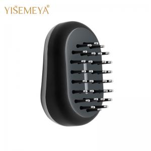 Cheap Home Use Mini Hair Comb Brush Improve Hair Growth ABS Stainless Steel Bar Massage Comb Brush wholesale