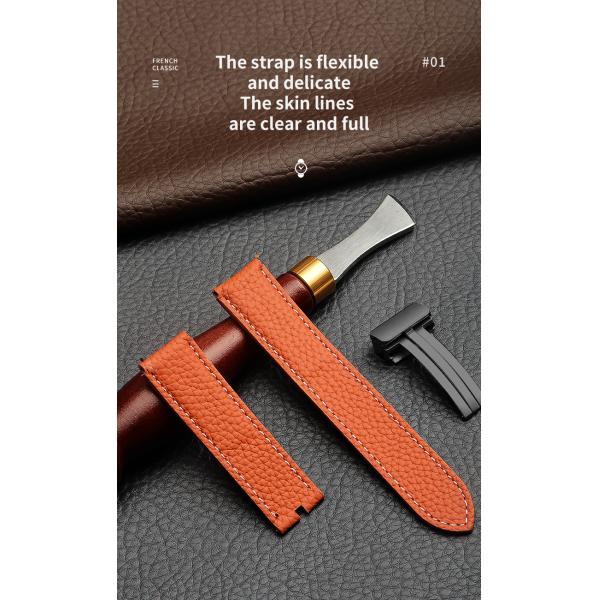 20mm Leather Watch Strap Replacement for SamSung GaLaxy Watch 4 Wrist Band Gift Accessory