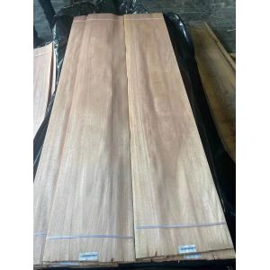 Cheap Crown Cut Natural African Okoume Wood Veneer Thick 0.40MM wholesale